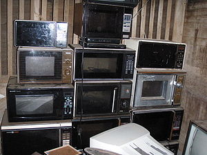 wall of microwaves