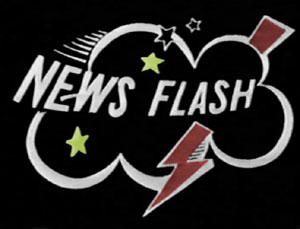 The "NEWS FLASH" title card.