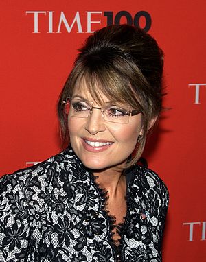 Sarah Palin at the Time 100 Gala, in Manhattan...