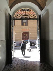 The entrance to our apartment
